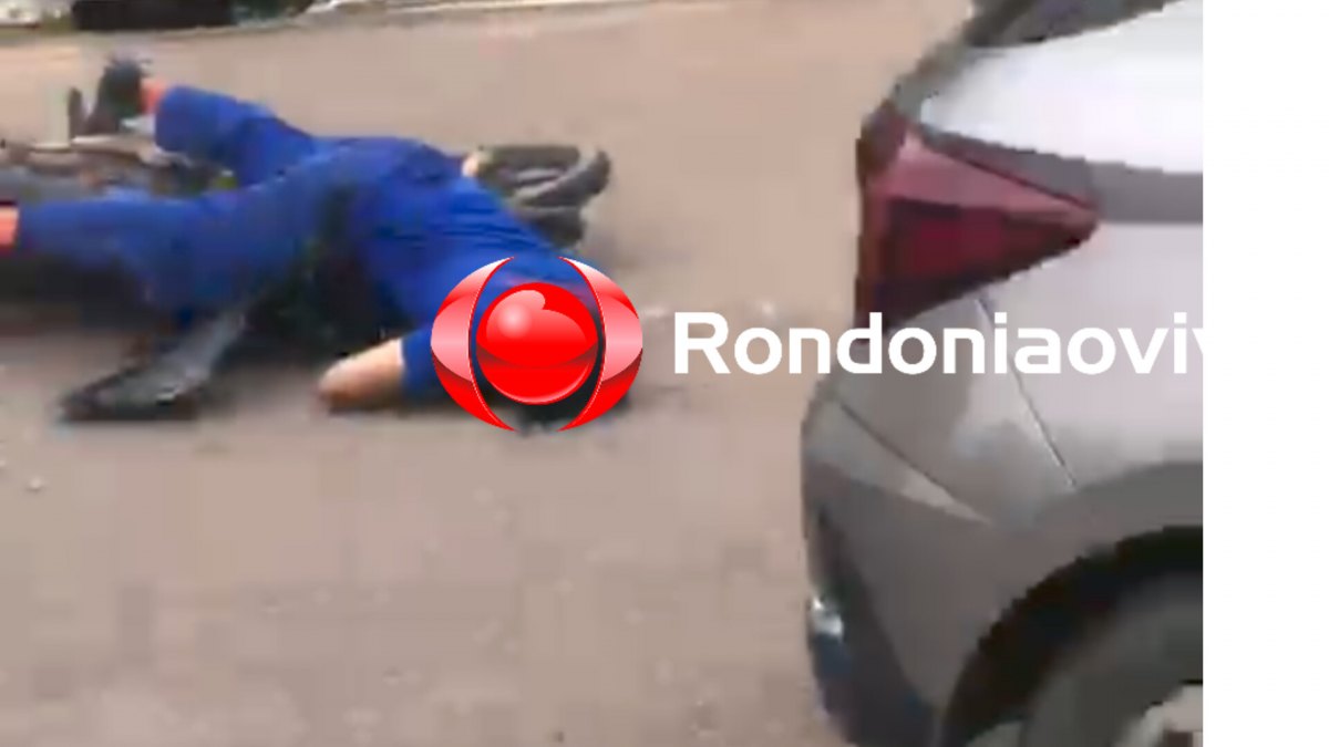 URGENTE: Motociclista fica em estado gravíssimo em acidente na Jorge Teixeira 