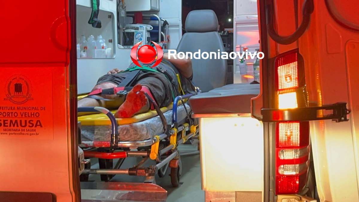 URGENTE: Homem e mulher ficam feridos durante confusão em vila de apartamentos