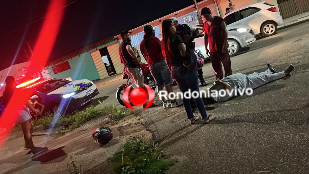 OMISSÃO: Mãe e filho ficam feridos e causador de acidente foge sem prestar socorro 