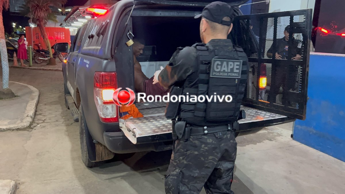 VÍDEO: Apenado é baleado após tentar fugir do presídio 470