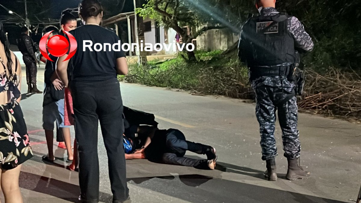 URGENTE: Motoboy sofre grave acidente em colisão na Estrada do Santo Antônio 