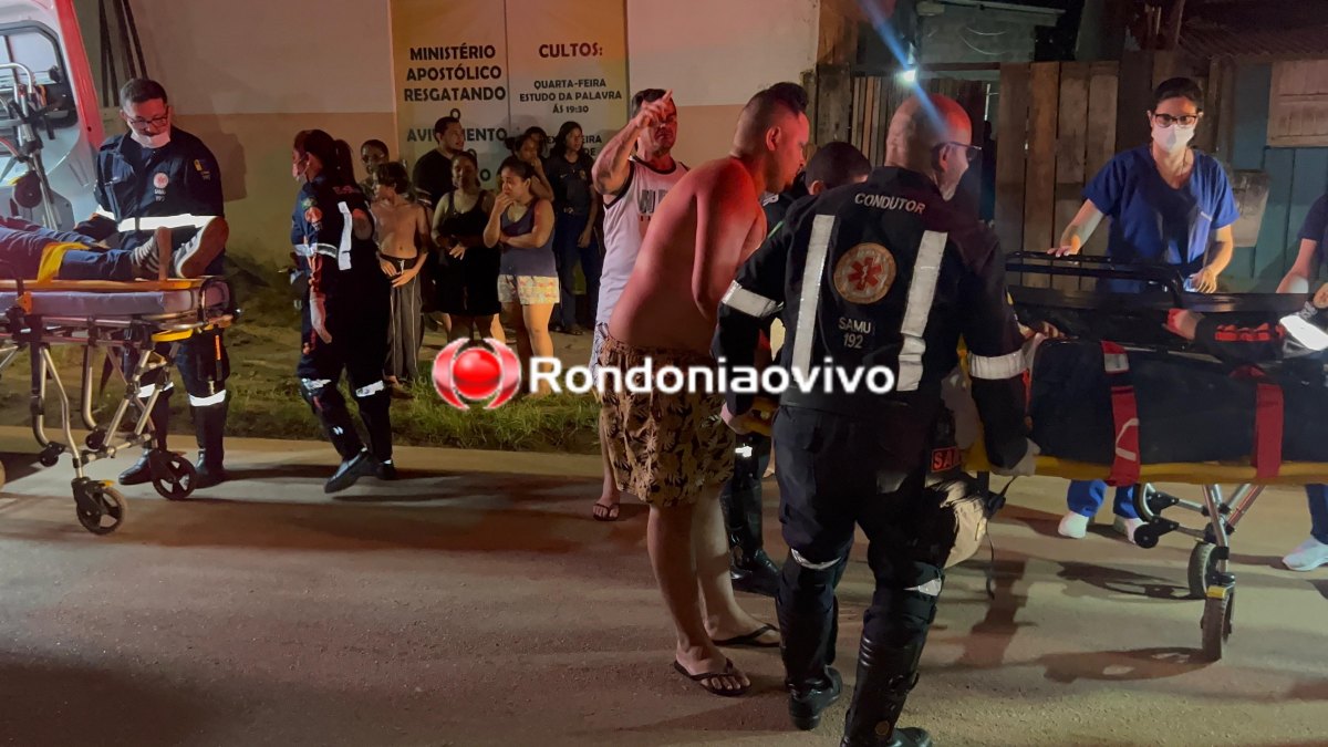 MOTO CB1000: Casal fica em estado grave após passar direto em curva e atingir entulhos