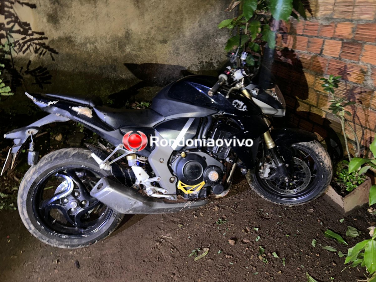 MOTO CB1000: Casal fica em estado grave após passar direto em curva e atingir entulhos