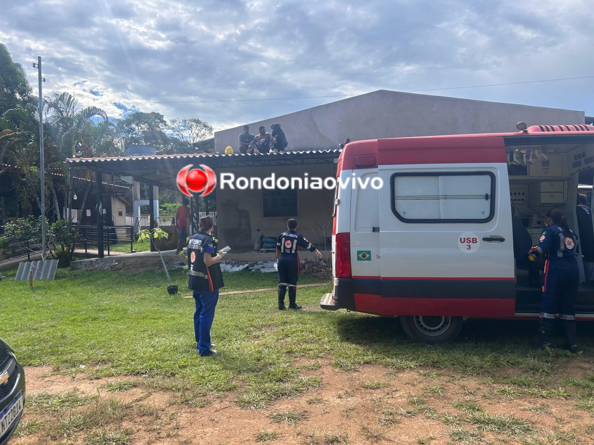 VÍDEO: Acompanhe resgate de trabalhador vítima de forte choque elétrico