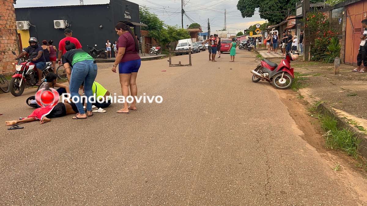 NA BENEDITO: Menino de 13 anos sofre grave fratura exposta em acidente