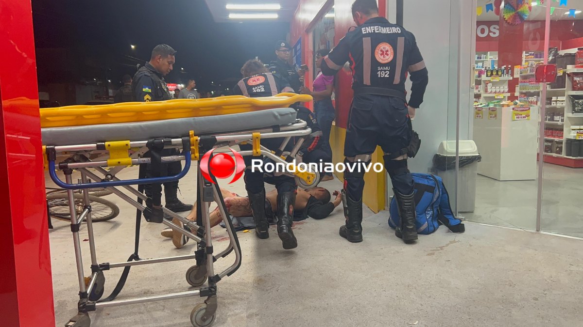 TIROTEIO: Vídeo mostra atentado a bala contra ciclista na zona Leste 