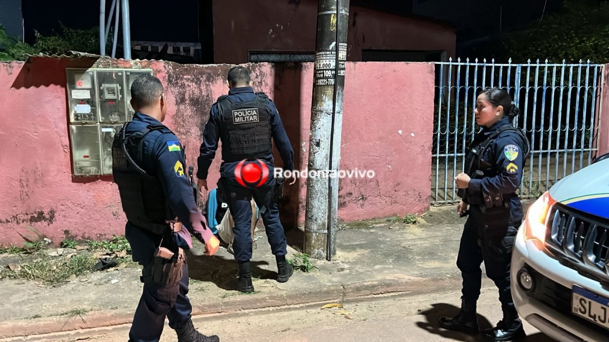 URGENTE: Ladrão de residência é espancado e amarrado pela população 