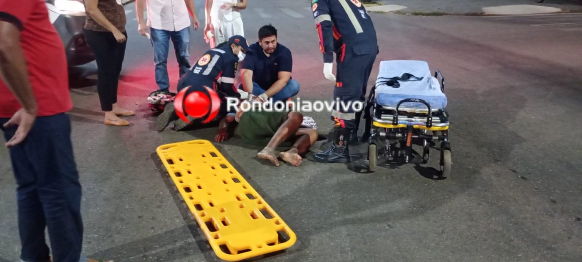 URGENTE: Idoso é gravemente atropelado por carro de app na Dom Pedro II 