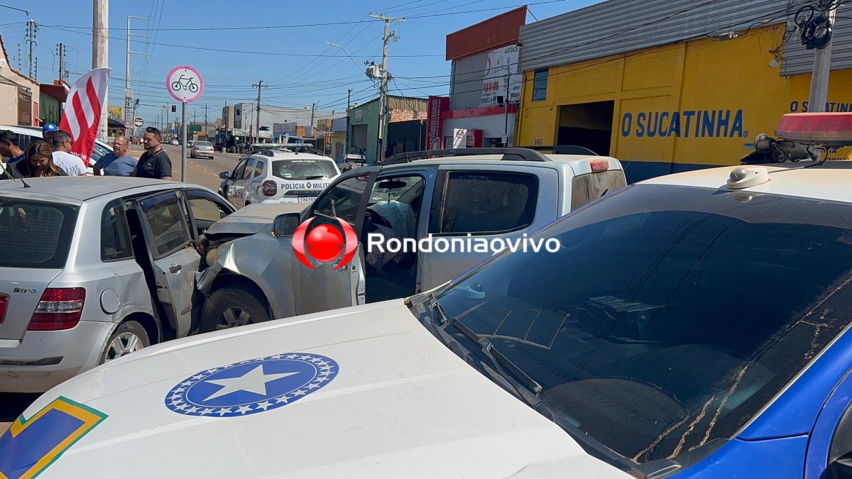 URGENTE: Motorista fica desacordado em grave batida na capital