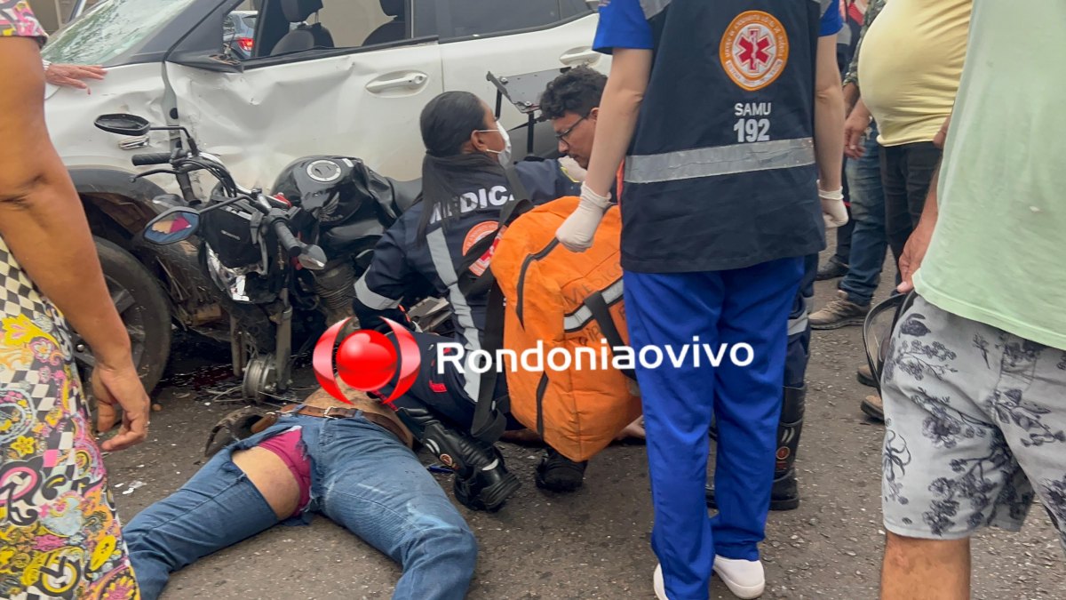 NA ABUNÃ: Motoboy morre após motorista de Montana avançar preferencial 