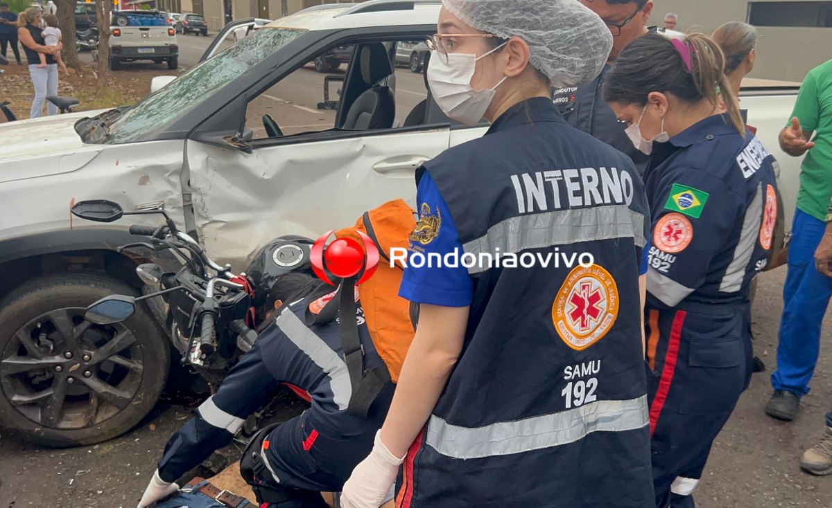 NA ABUNÃ: Motoboy morre após motorista de Montana avançar preferencial 