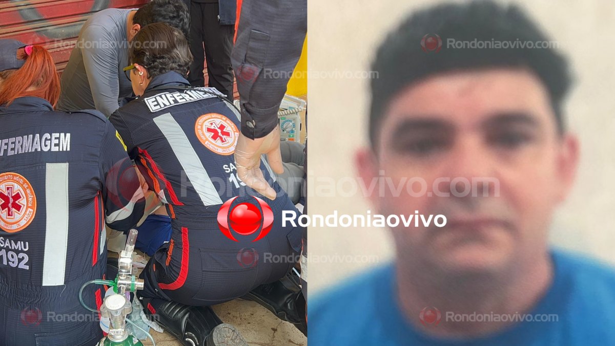 VÍDEO: Morre motociclista que passou mal e bateu contra parede de comércio