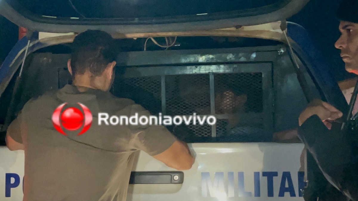 IDENTIFICADOS: Jovem é preso por matar vizinho no Cristal da Calama e chamar a PM 