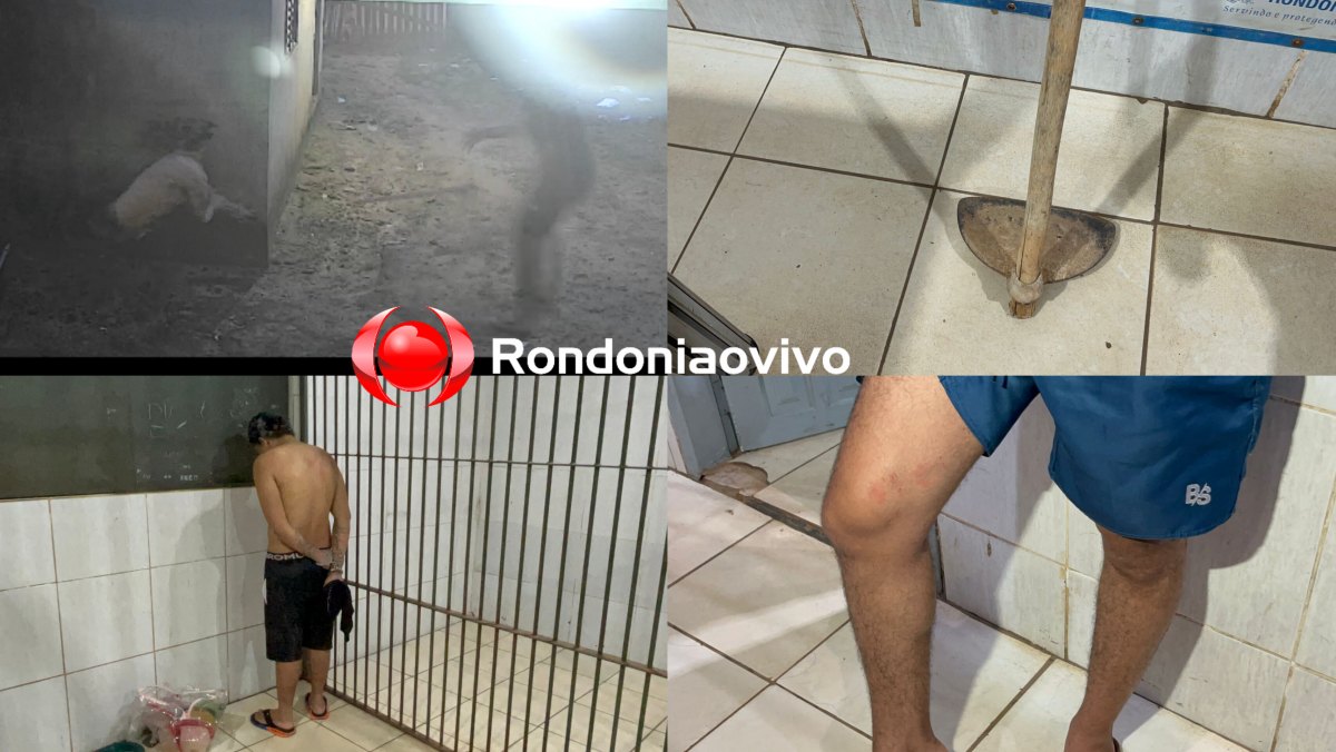 VÍDEO: Músico é atacado a enxadada pelo irmão ao terminar ensaio com banda