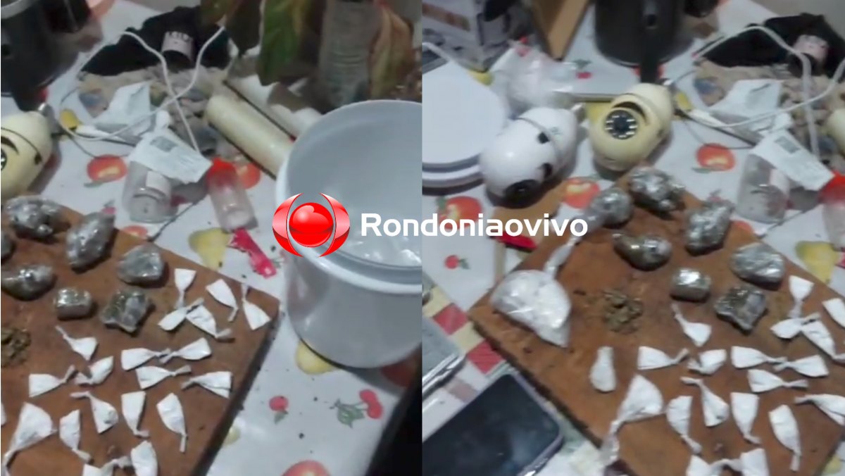 VÍDEO: Equipe do sargento Machado desarticula mais uma boca de fumo e dupla é presa