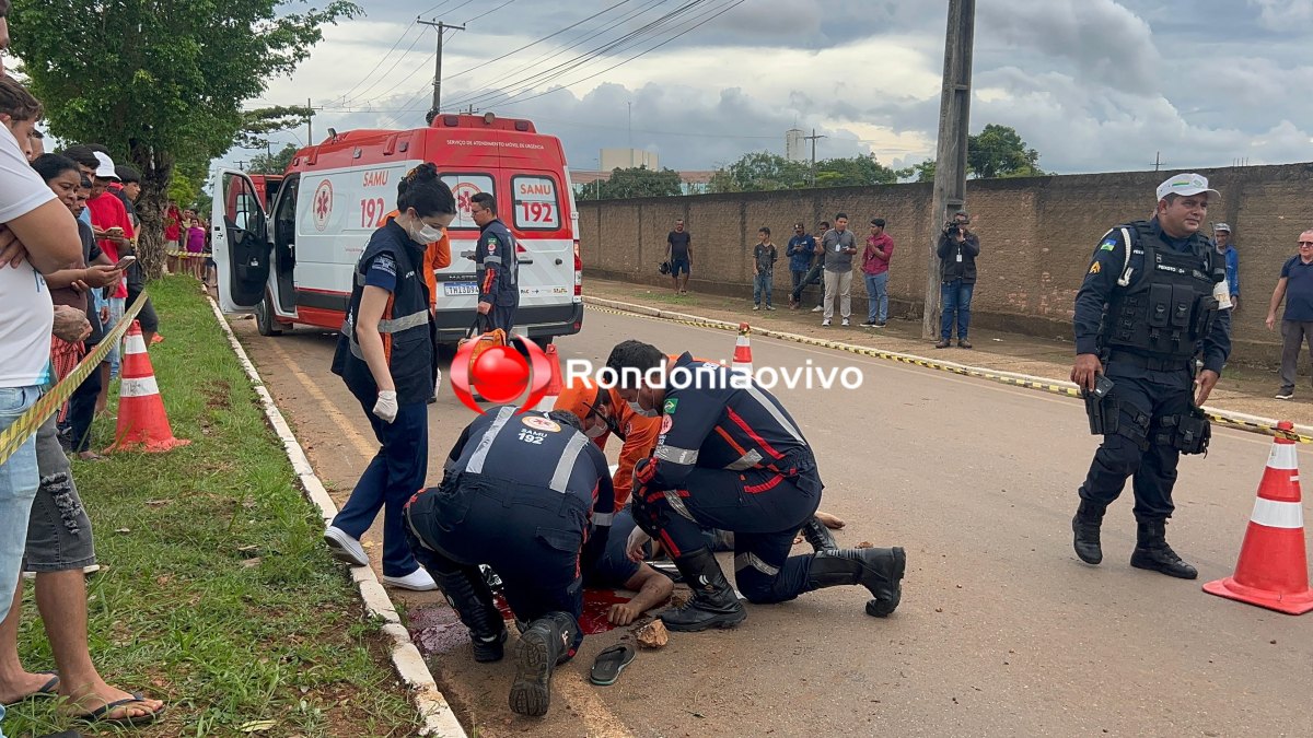 'DRONE': Motociclista morre após bater em árvore na Guaporé