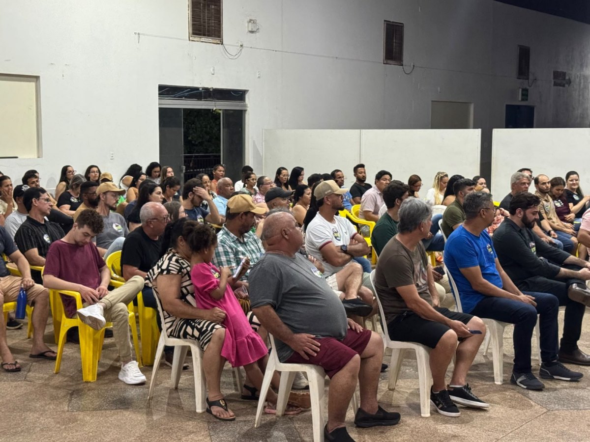 ELEIÇÕES 2026: Ribeiro do Sinpol reúne apoiadores em mega reunião no interior de Rondônia