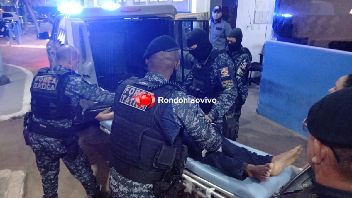 URGENTE: Criminoso 'Fantasma' é baleado em confronto com a PM no Cristal da Calama