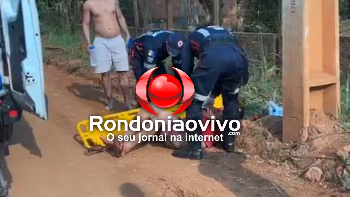 URGENTE: Motociclista perde controle da direção e bate em cheio contra poste