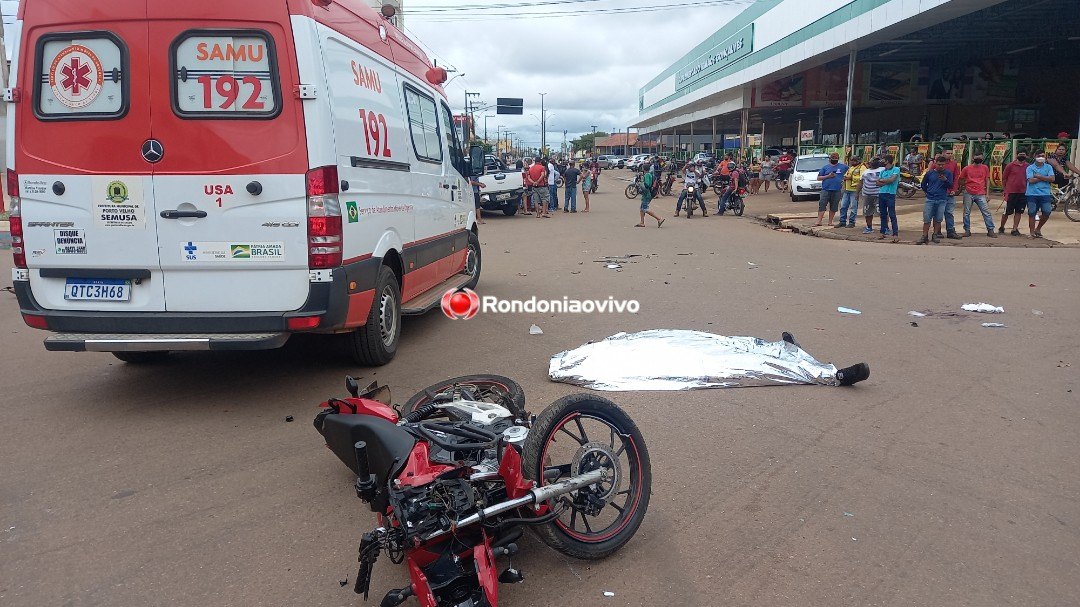 TRÁGICO: Vídeo mostra momento de acidente que terminou em morte de motociclista