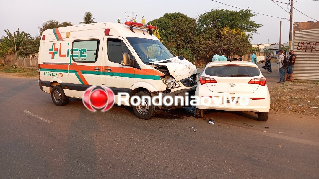 URGENTE - AO VIVO: Ambulância se envolve em grave acidente na capital