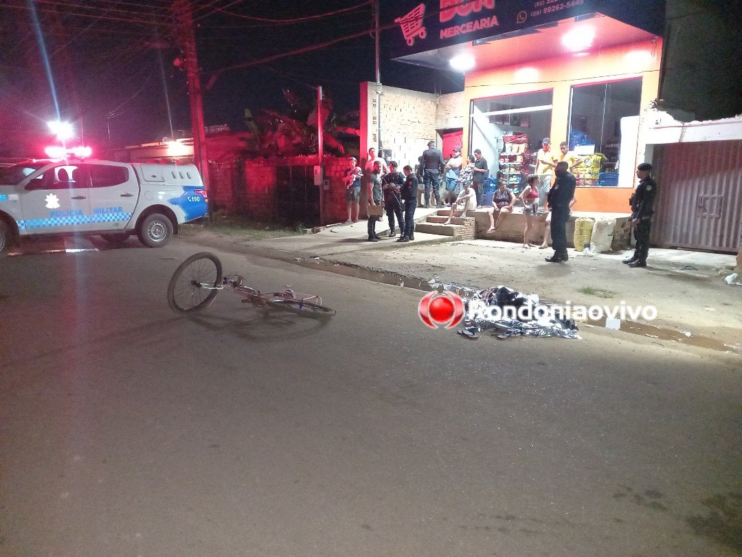 NOITE VIOLENTA: Ciclista é assassinado com vários tiros na zona Leste