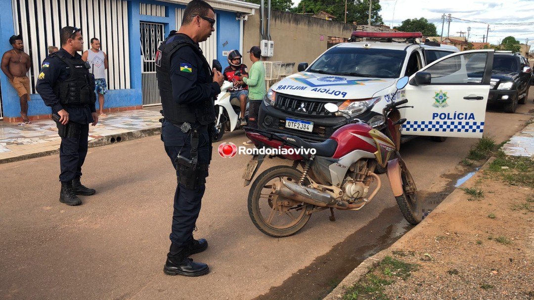 RASTREADAS: Equipes da PM montam cerco e ladrões são presos após roubo de duas motos