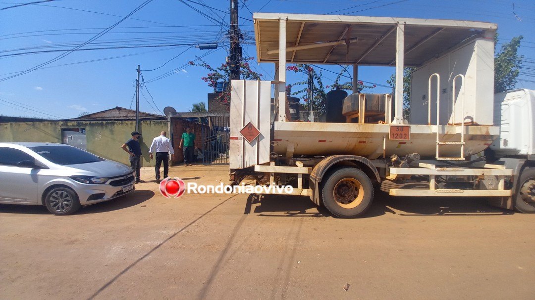 PECULATO: 'Patrimônio' prende servidor da prefeitura desviando vários litros de diesel