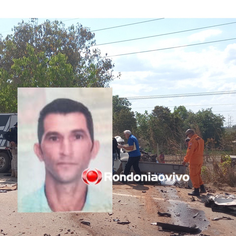 BATIDA FRONTAL: Identificado motorista que morreu em acidente na BR-364