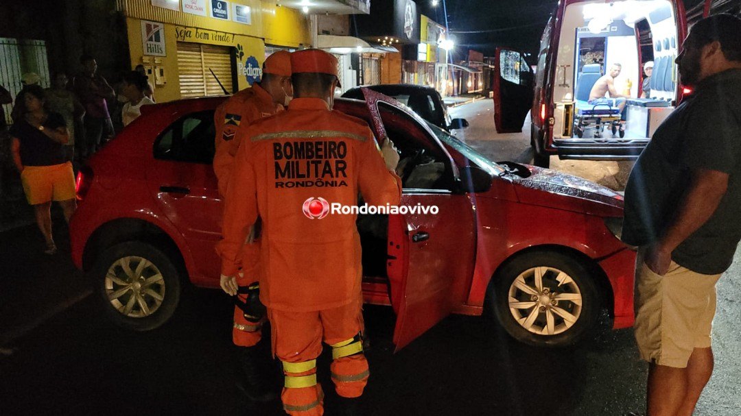 PRESO: Motorista invade contramão e causa acidente na Rio Madeira 