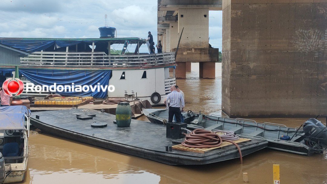 PIRATAS DO MADEIRA: Patrimônio prende quadrilha com combustíveis e várias armas em embarcação 