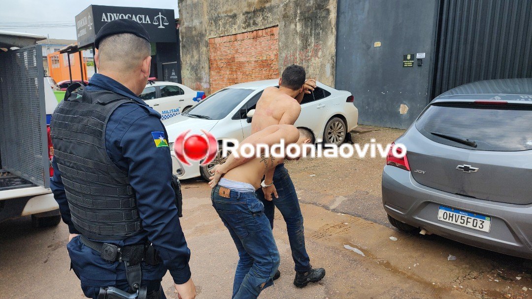 VÍDEO: Bandidos são perseguidos e presos após roubo na Thales Veículos