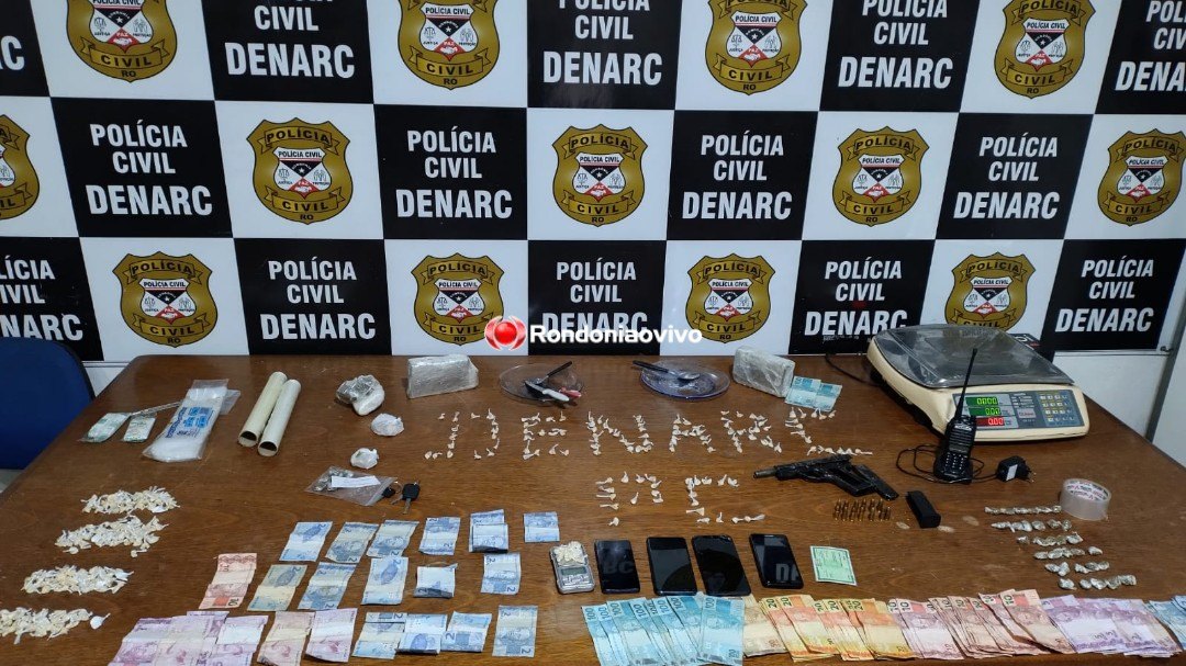 COMBATE AO TRÁFICO: Denarc prende dois grandes fornecedores de drogas próximo da rodoviária 