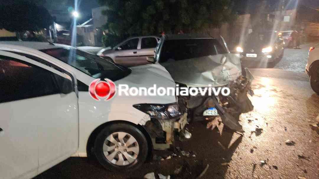 EMBRIAGUEZ: Gravíssimo acidente envolvendo três carros na zona Leste