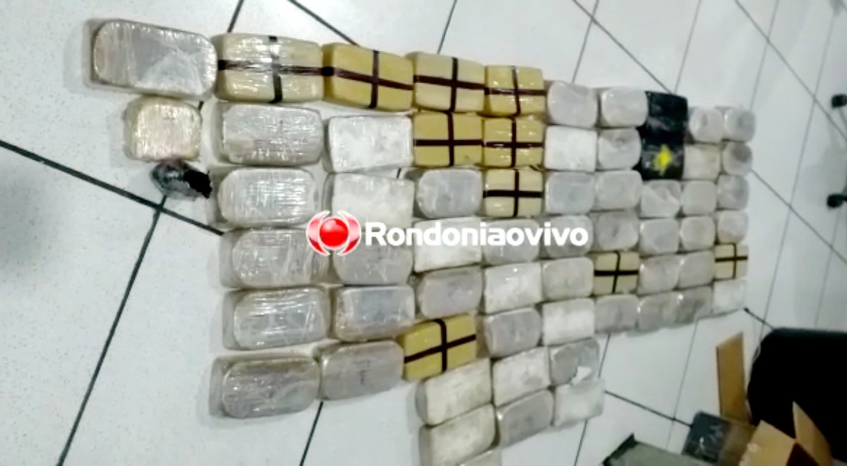 COCAÍNA: Ambulância da prefeitura é flagrada 'recheada' de drogas na BR-364