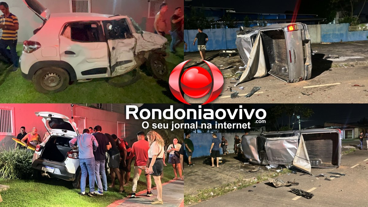 VÍDEO: Grave acidente com capotamento de Hilux deixa três feridos na Abunã