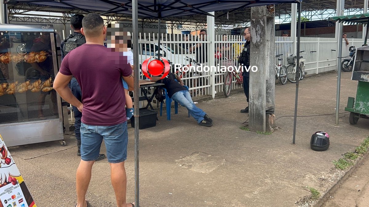 ATUALIZAÇÃO: Equipes da PM fazem negociação para tentar desarmar homem