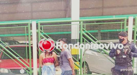 EM PORTO VELHO: PM faz cerco e prende casal com automóvel roubado no Mato Grosso