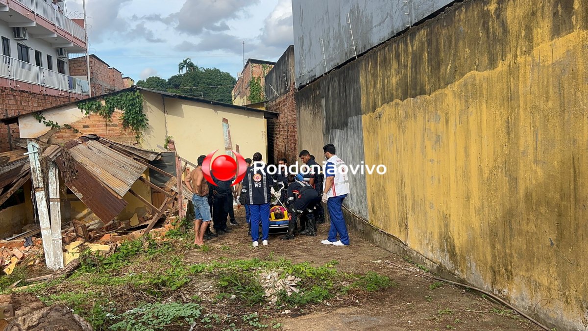 INCONSCIENTE: Neto é resgatado após 24 horas nos escombros da casa da avó