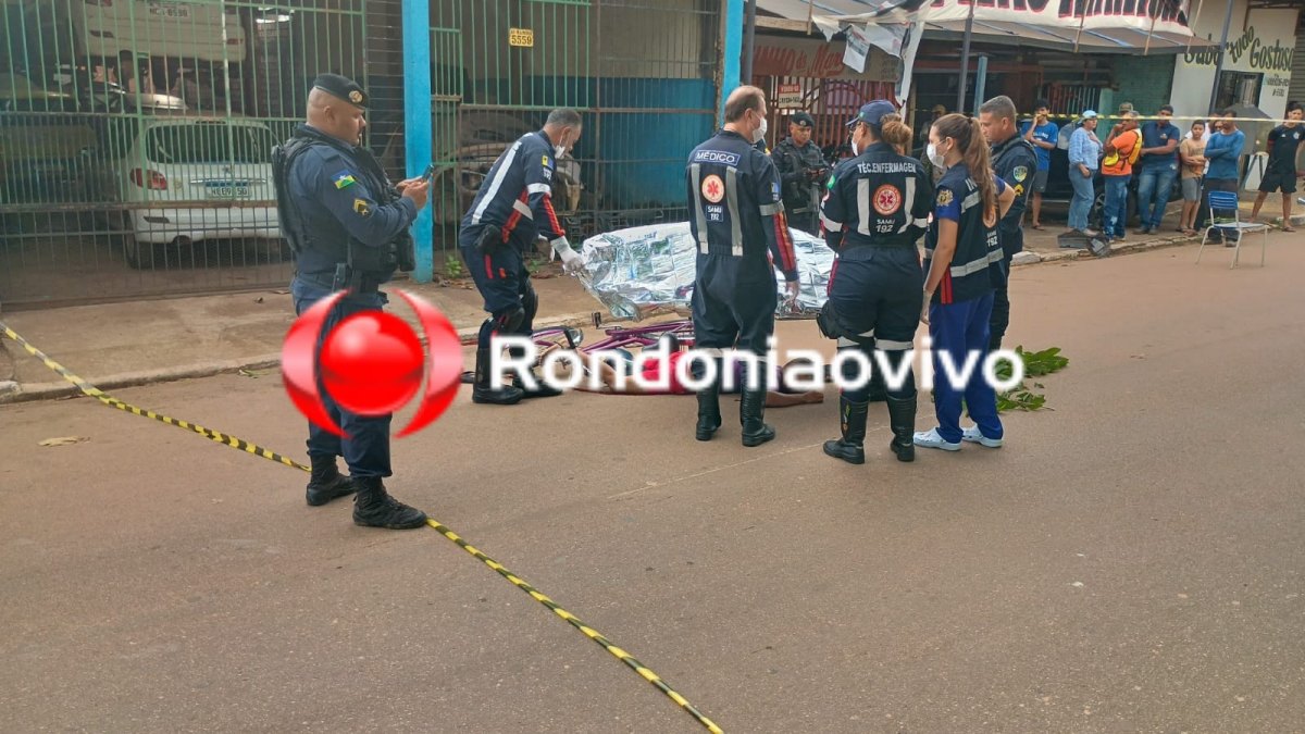 VÍDEO: Ciclista é executado a tiros em avenida na capital