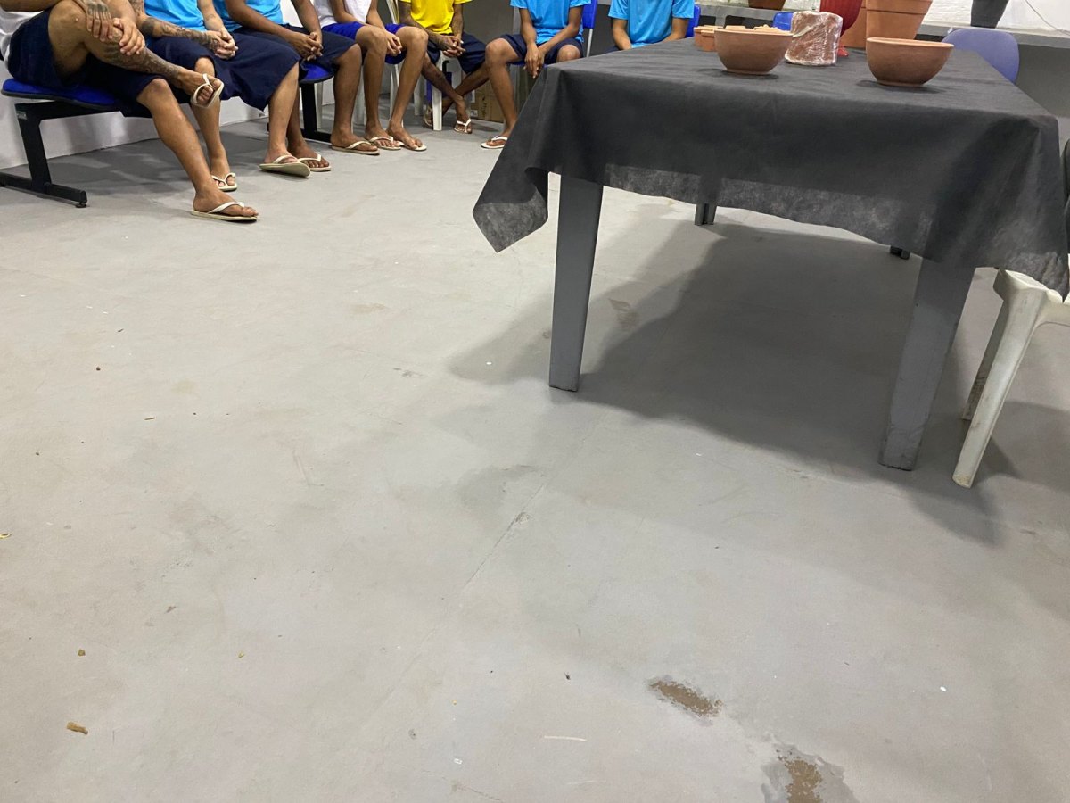 EM PORTO VELHO: Unidade Provisória inaugura Oficina de Cerâmica com presença de lideranças