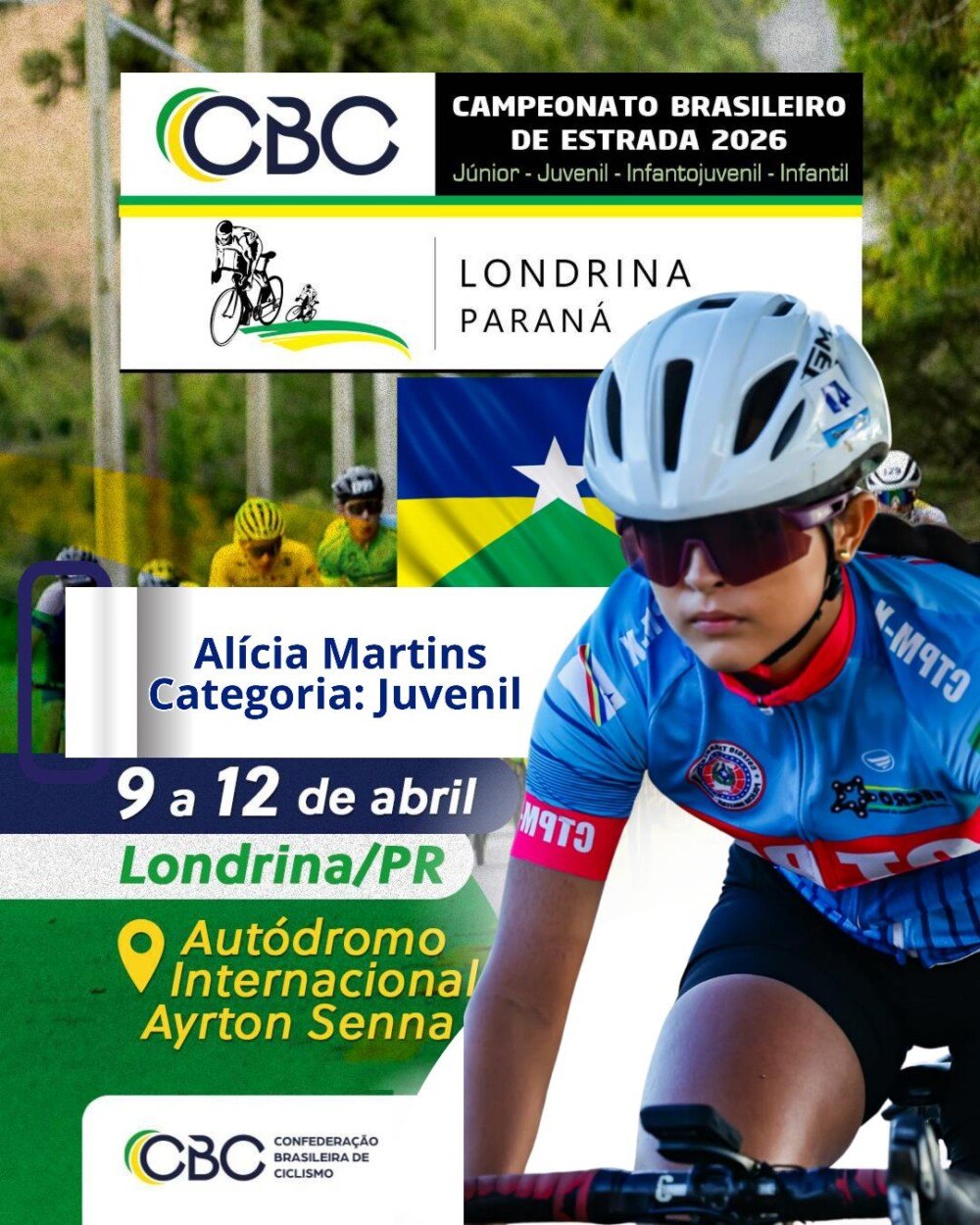 REPRESENTANDO: Guajará-Mirim entra na disputa no ciclismo nacional com três atletas no time RO