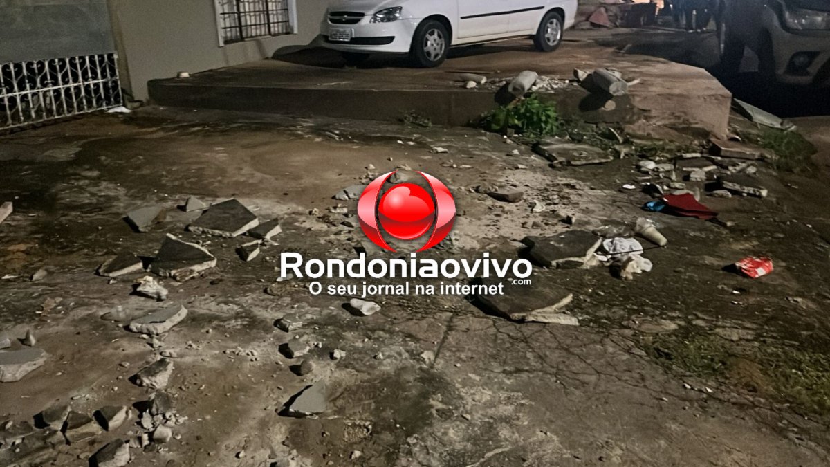 VÍDEO: Ônibus escolar perde o freio e atinge veículos e residência no Centro de Porto Velho