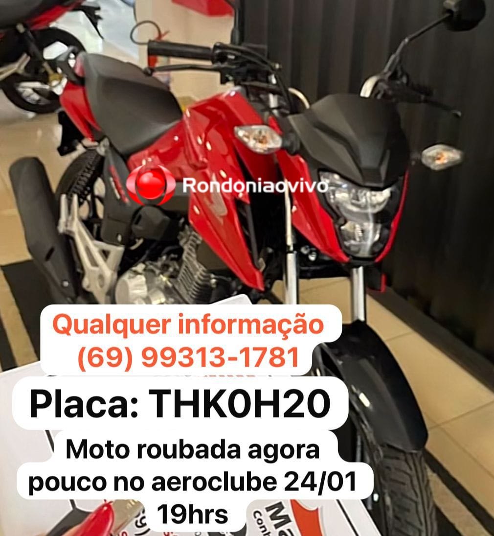 ASTUCIOSOS: Bandidos arrancam rastreador de moto após agredirem grávida durante roubo