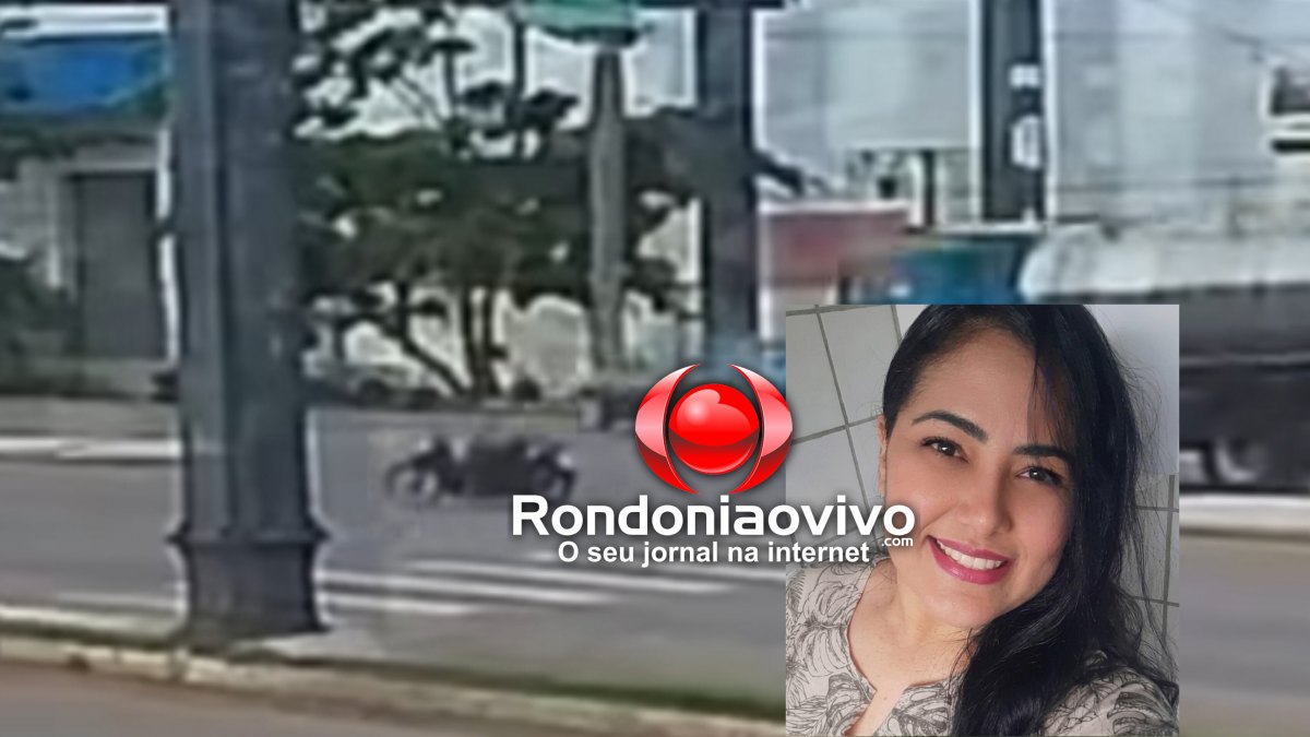 VÍDEO: Secretária escolar morre em grave acidente entre moto e caminhão na BR-364