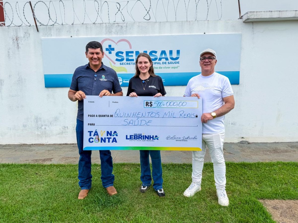 LEBRINHA: Deputada destina investimentos para educação e saúde em Guajará-Mirim e Surpresa