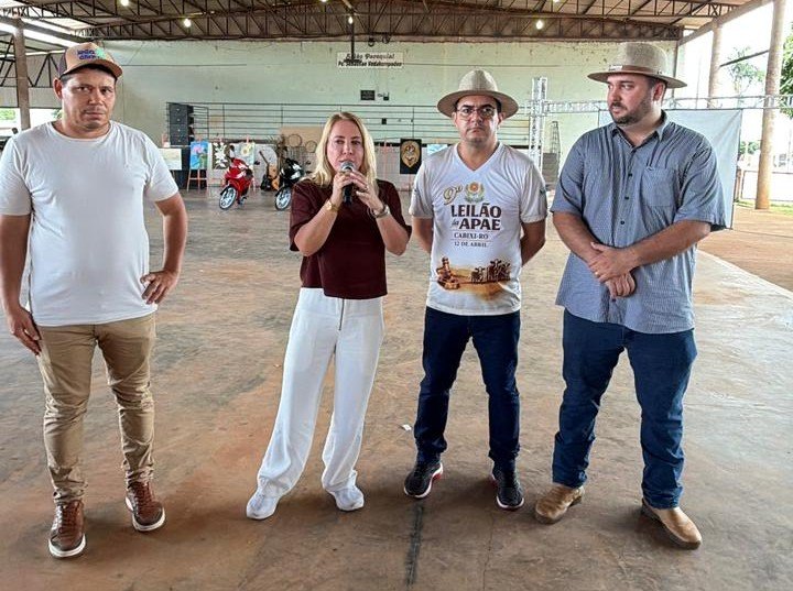 IEDA CHAVES: Deputada prestigia leilão da Apae e reforça compromisso social durante agenda 