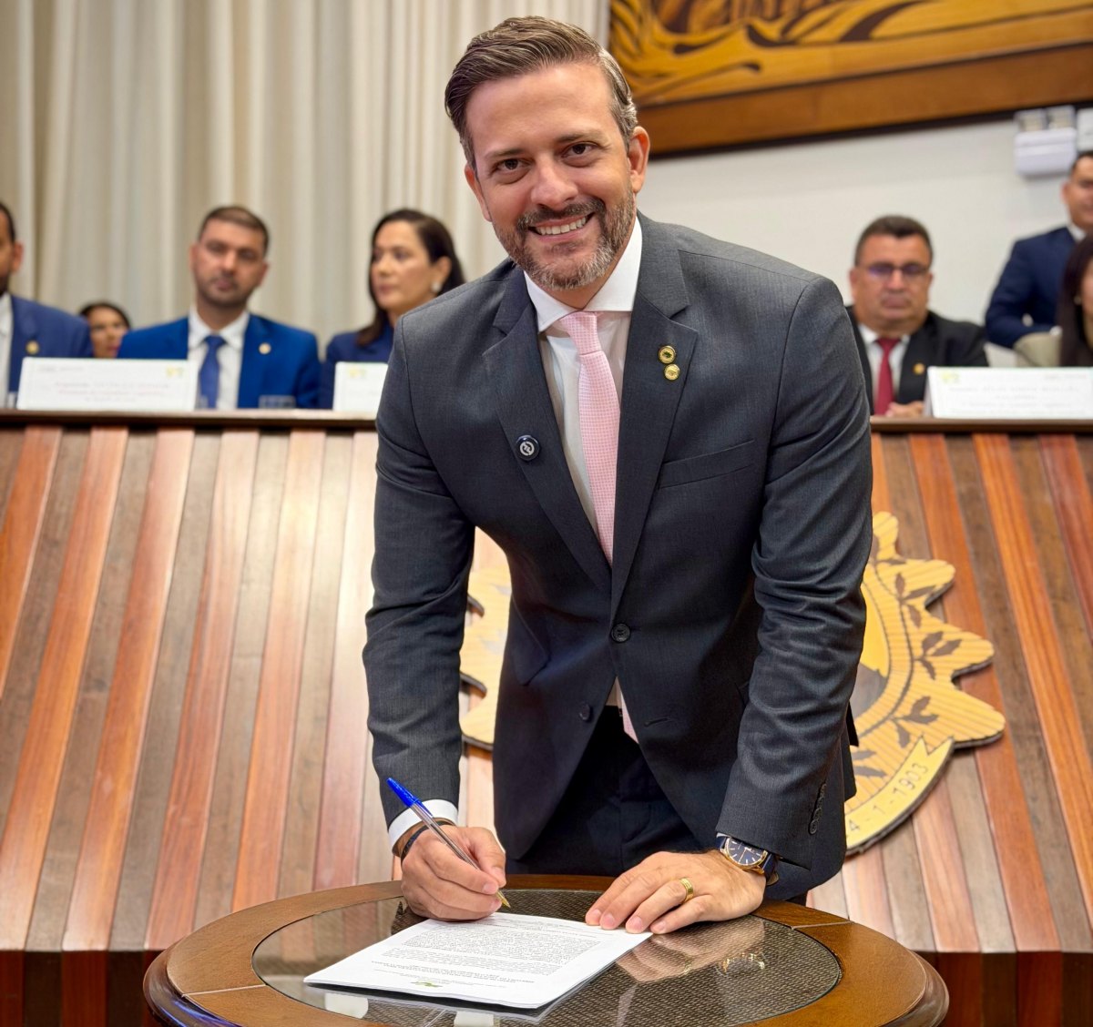 LUCAS TORRES: Deputado assume vice-presidência do Parlamento Amazônico