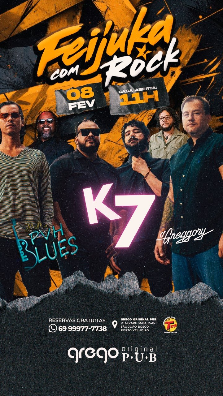 ROCK: Confira a agenda semanal do grego original