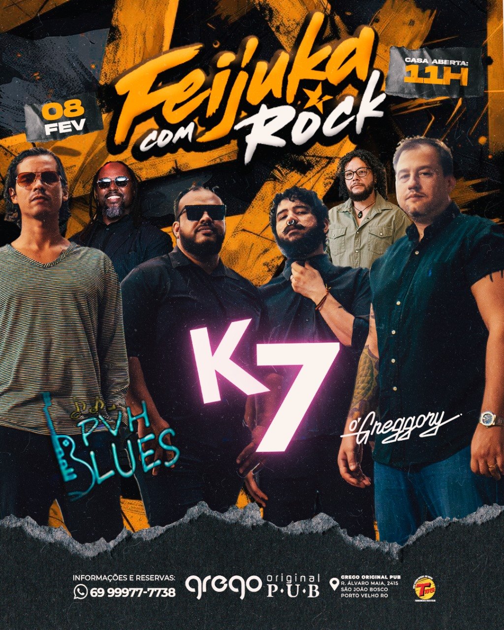 ROCK: Confira a agenda semanal do grego original